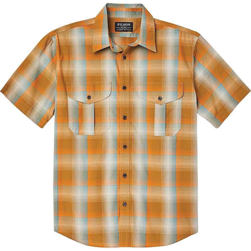 商品Filson|Filson Men's Short Sleeve Feather Cloth Shirt,价格¥281,第1张图片