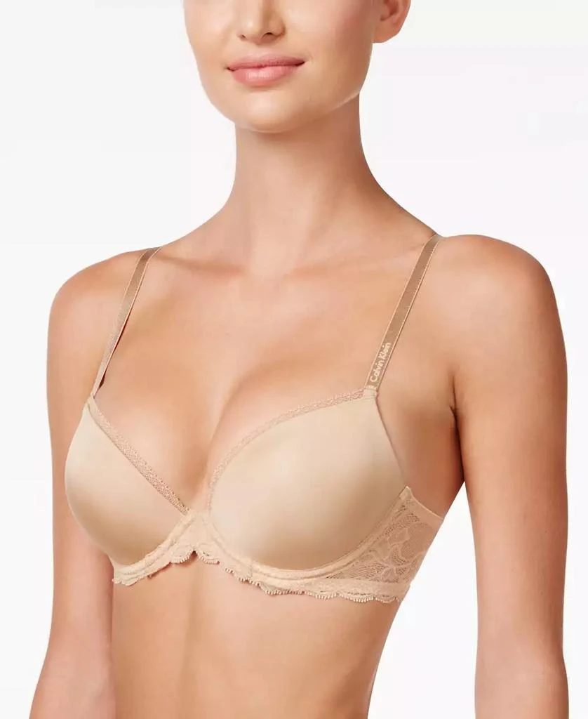 商品Calvin Klein|舒适蕾丝文胸 QF1444,价格¥144,第1张图片