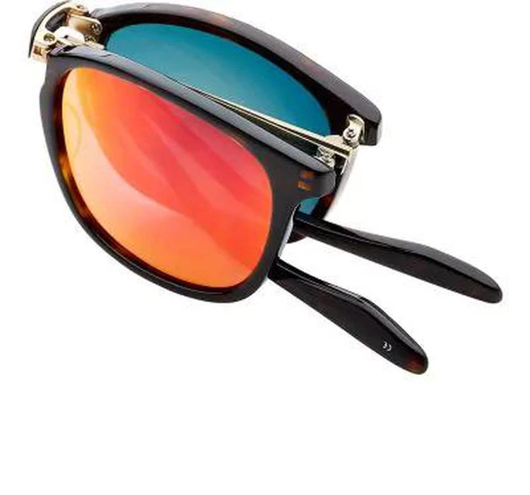 商品Barton Perreira|Luxon Folding Sunglasses,价格¥3344,第3张图片详细描述