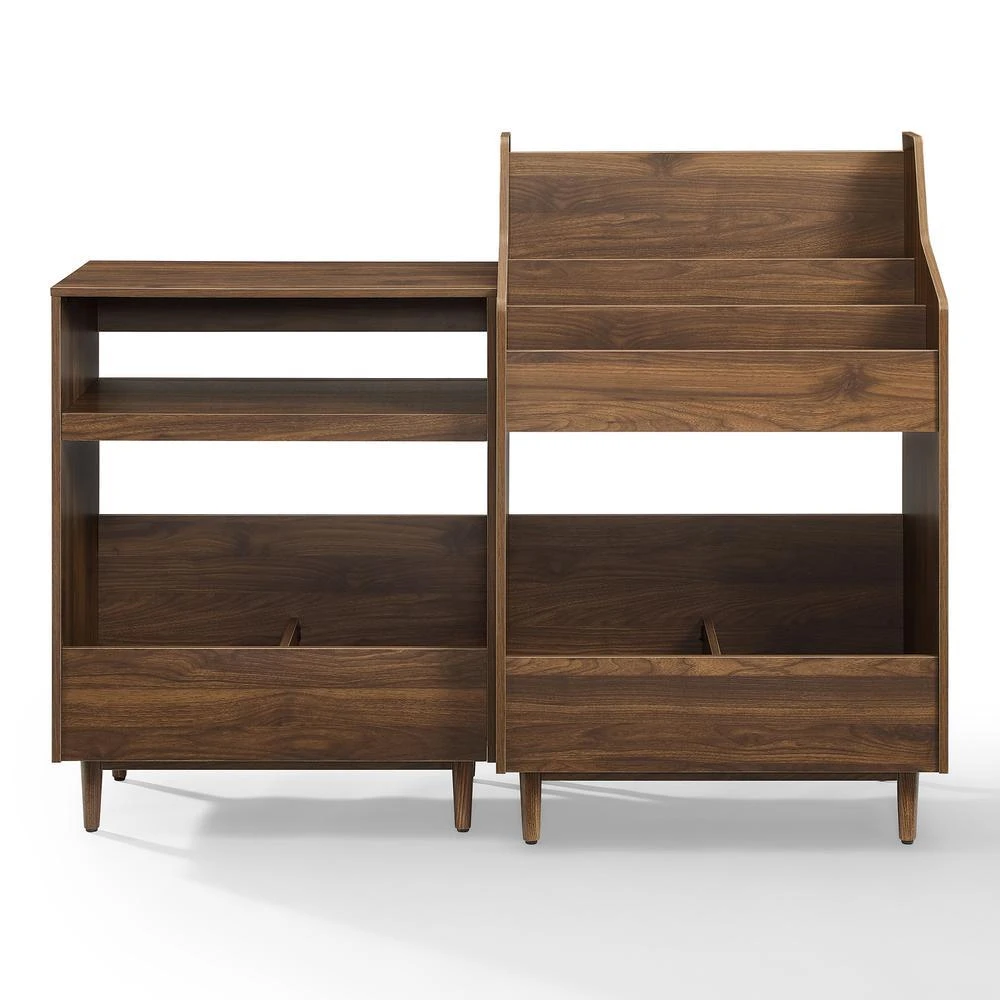 商品Crosley Brands|Liam 2Pc Record Player Stand And Vinyl Storage Set,价格¥4007,第2张图片详细描述