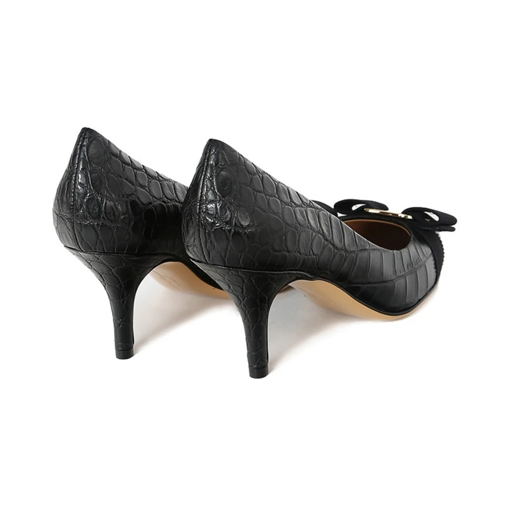 SALVATORE FERRAGAMO 黑色女士高跟鞋 0598792 商品