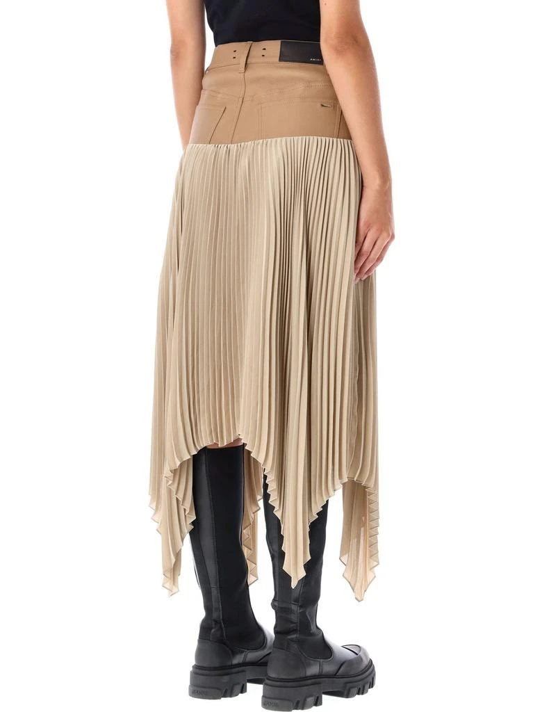 商品AMIRI|Amiri Hybrid Pleated Skirt,价格¥7721,第2张图片详细描述