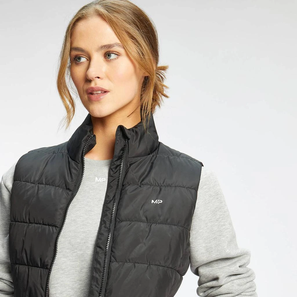 商品Myprotein|MP Women's Outerwear Lightweight Puffer Gilet - Black,价格¥225,第4张图片详细描述