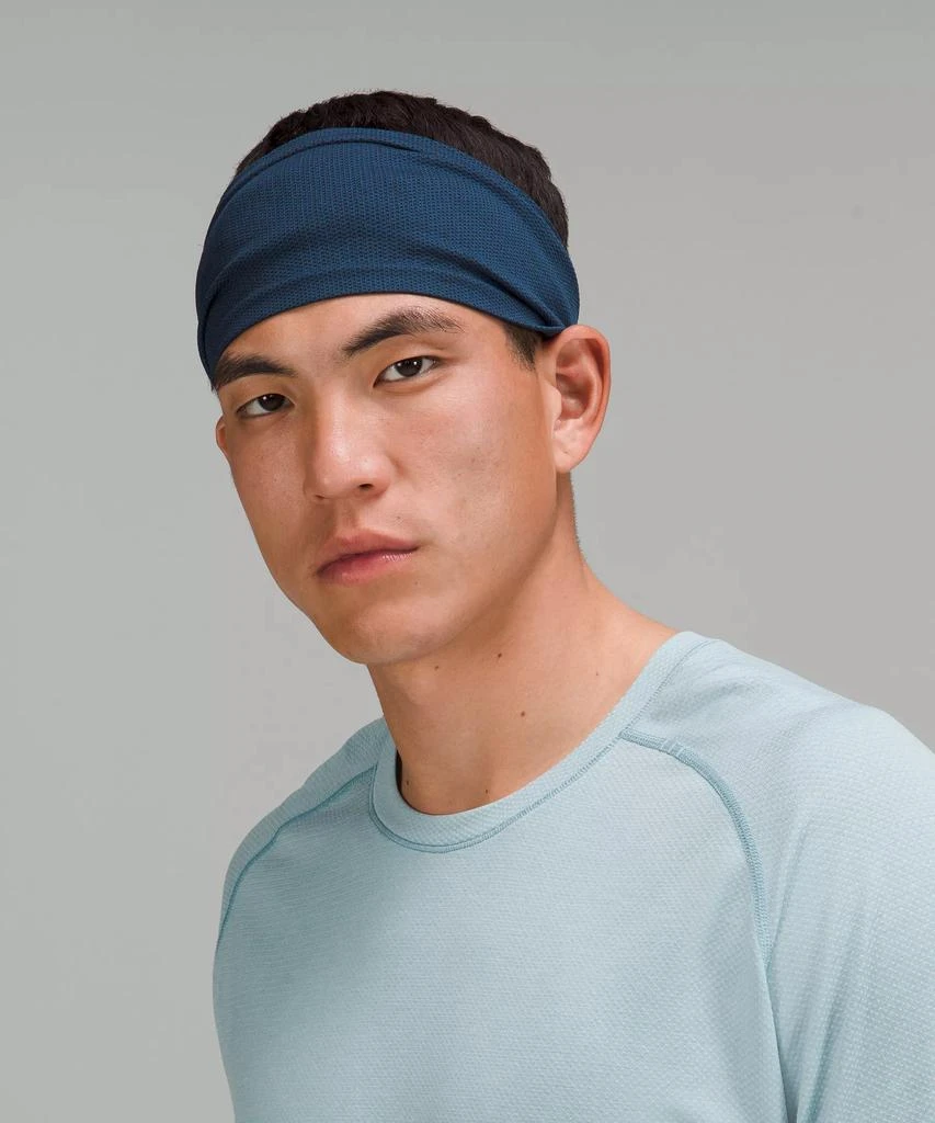 商品Lululemon|Men's Metal Vent Tech Wide Headband,价格¥148,第4张图片详细描述
