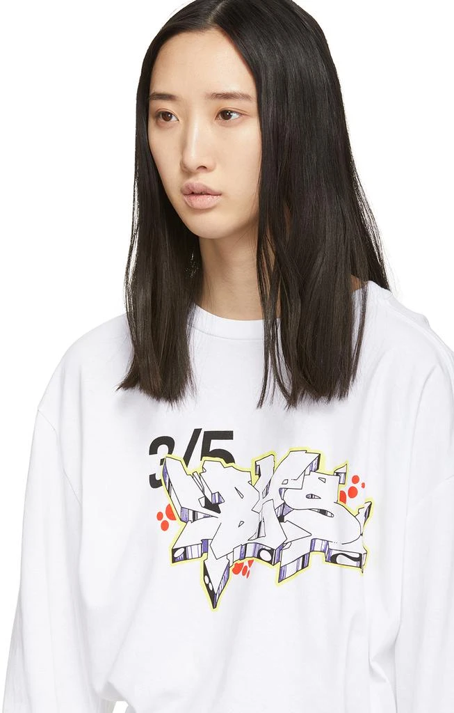 商品Off-White|White Dondi Bus Long Sleeve T-Shirt,价格¥887,第4张图片详细描述