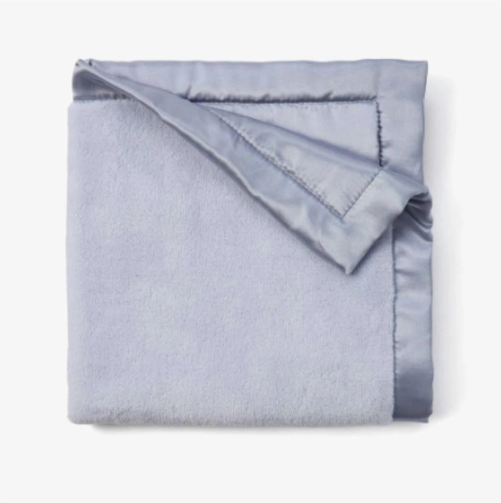 商品Elegant Baby|Baby's Coral Fleece Stroller Blanket In Pale Blue,价格¥263,第1张图片