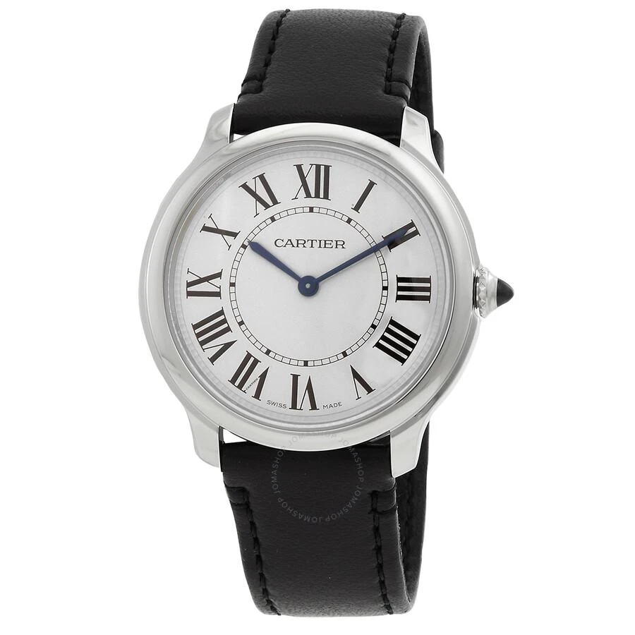 商品Cartier|Ronde Must De Cartier Quartz Silver Dial Men's Watch WSRN0031,价格¥22942,第1张图片