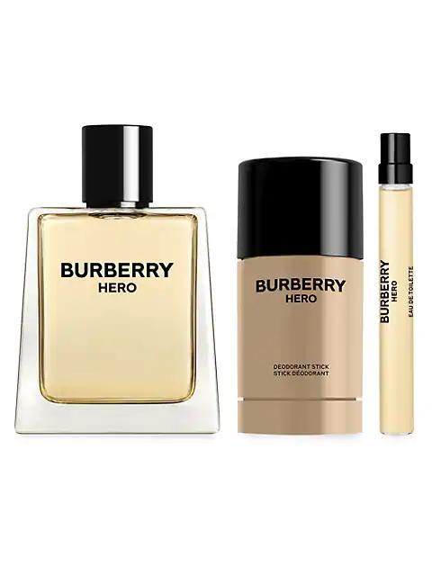 商品Burberry|Burberry Men’s 3-Piece Hero Eau De Toilette Set,价格¥927,第4张图片详细描述