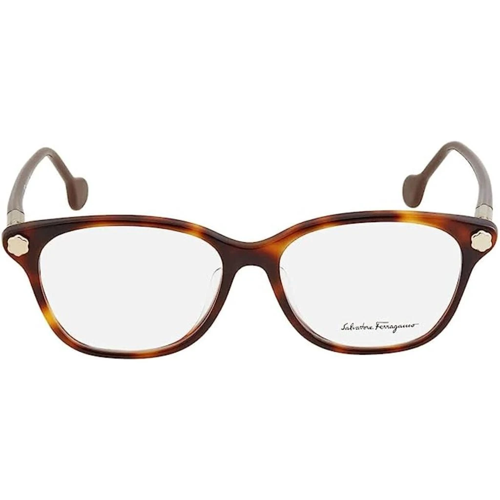 商品Salvatore Ferragamo|Salvatore Ferragamo Women's Eyeglasses - Tort Frame | SALVATORE FERRAGAMO SF2830A 214,价格¥468,第2张图片详细描述