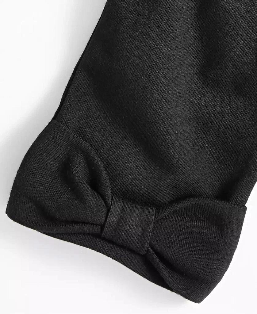 商品First Impressions|Baby Girls Bow Hem Leggings, Created for Macy's,价格¥39,第3张图片详细描述