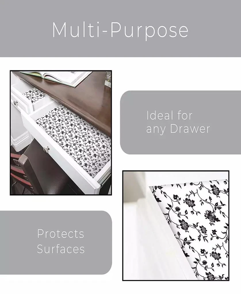 Bonded Grip Shelf Liner, 12" x 10' Roll 商品