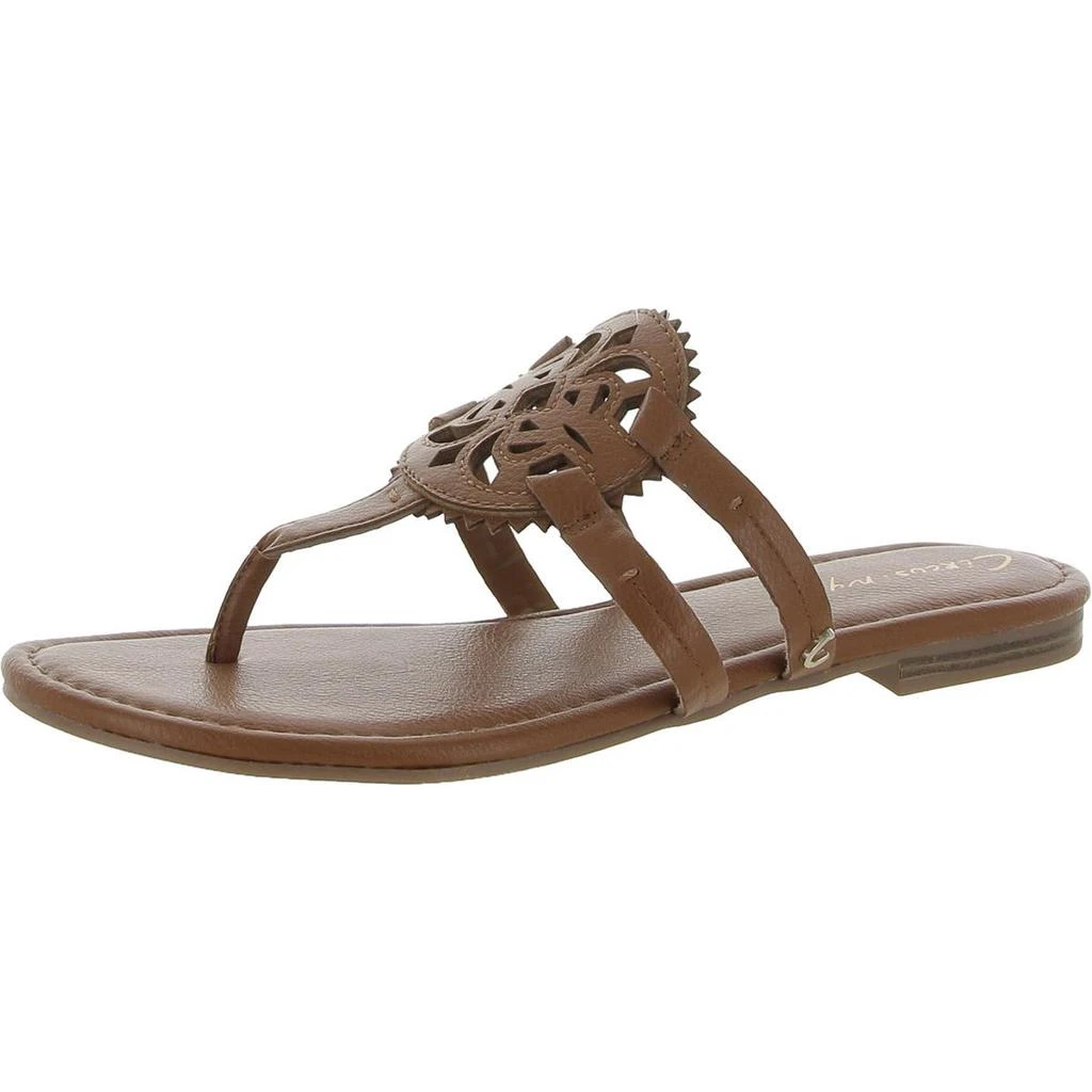 商品Sam Edelman|Circus by Sam Edelman Womens Canyon Laser Cut Slide Sandals,价格¥207,第5张图片详细描述