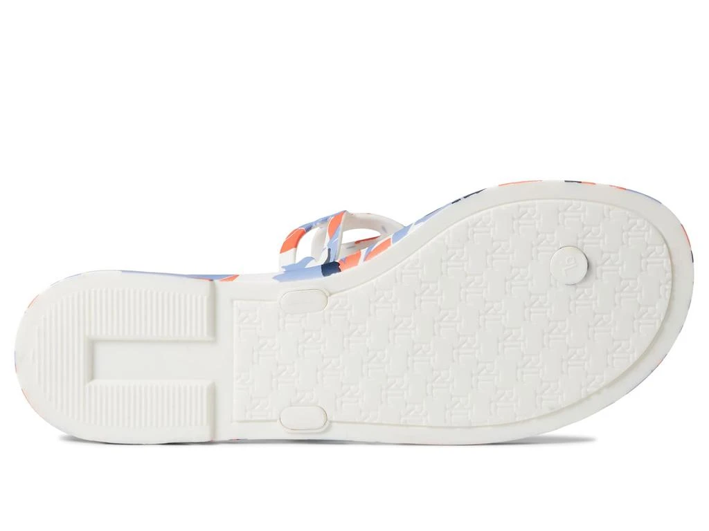商品Ralph Lauren|Audrie Floral Jelly Sandal,价格¥420,第3张图片详细描述