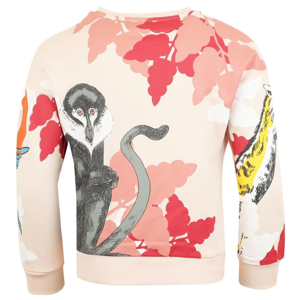 商品Kenzo|Pale Pink Girls Multi Iconics Sweatshirt,价格¥443,第3张图片详细描述