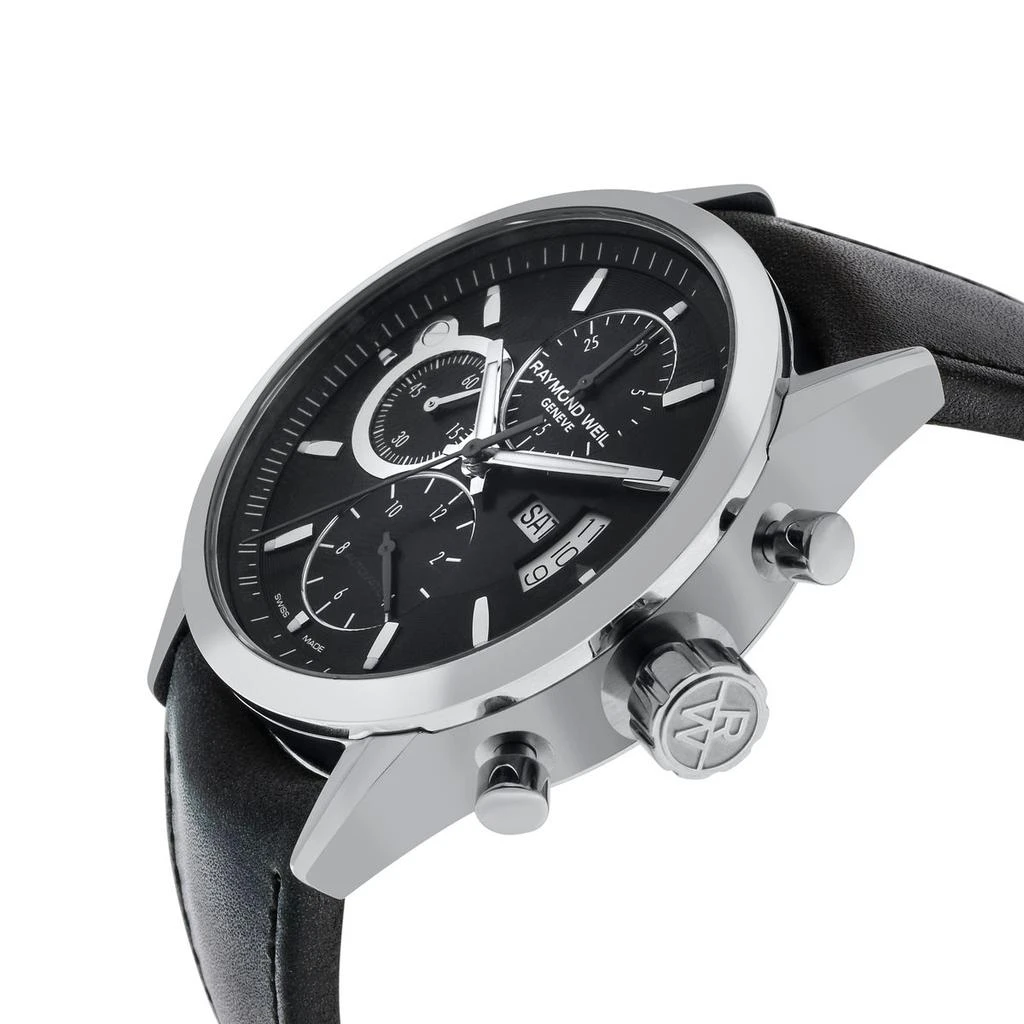商品Raymond Weil|Raymond Weil Freelancer Chronograph Day & Date Automatic Men's Watch 7730-STC-20041,价格¥11013,第2张图片详细描述