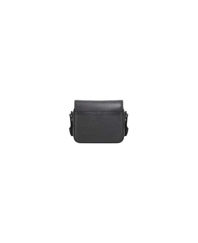 商品Bally|Logo-debossed Striped Messenger Bag,价格¥4103,第2张图片详细描述