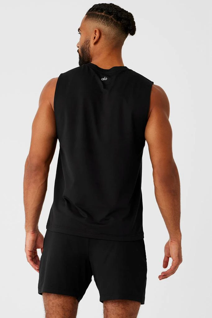 商品Alo|Conquer Muscle Tank - Black,价格¥446,第2张图片详细描述