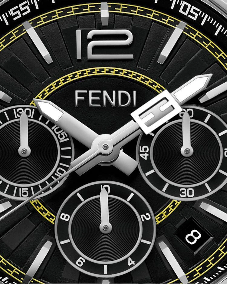 商品Fendi|Momento Chronograph, 46mm,价格¥10428,第2张图片详细描述