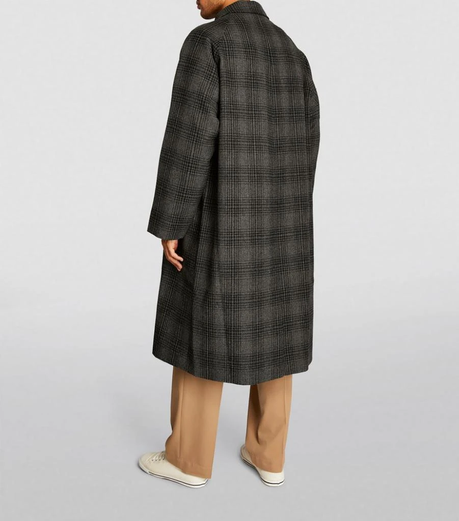 商品Studio Nicholson|Wool Check Coat,价格¥6764,第4张图片详细描述