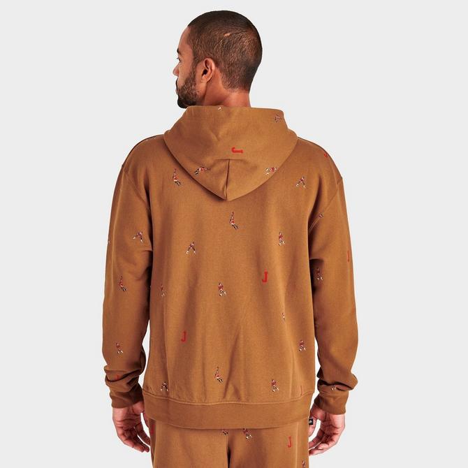 Men's Jordan Essentials Fleece Pullover Hoodie商品第4张图片规格展示