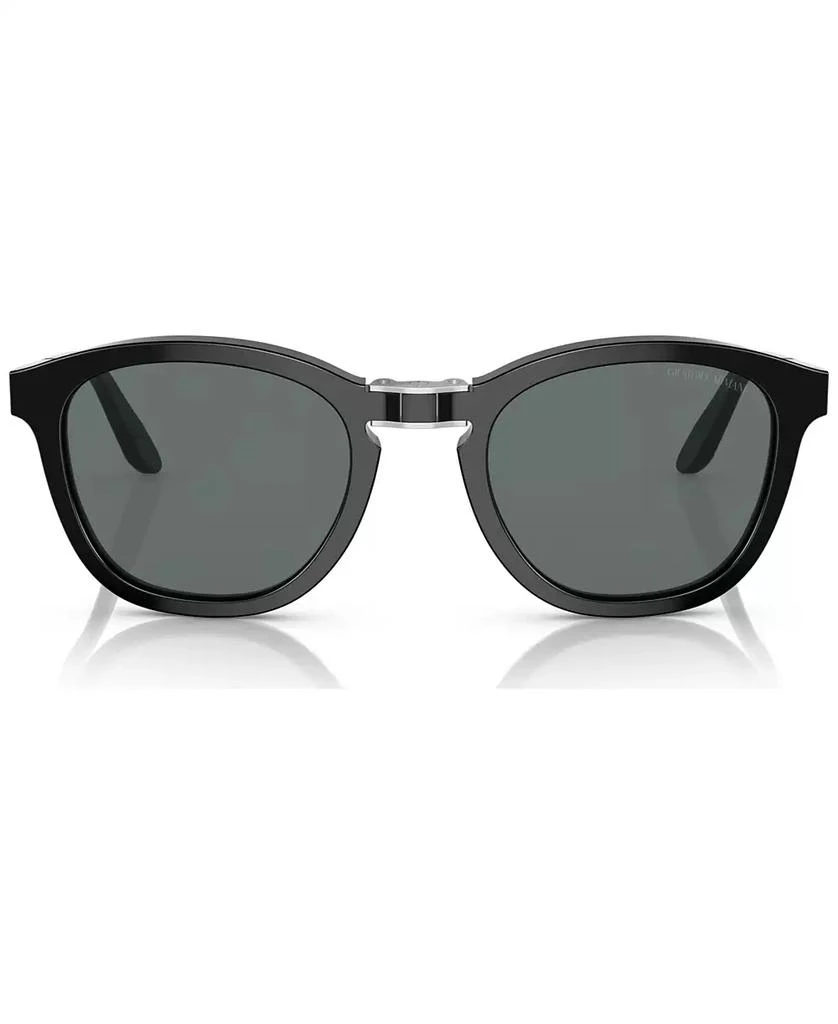 商品Giorgio Armani|Men's Polarized Sunglasses, AR817051,价格¥4170,第2张图片详细描述