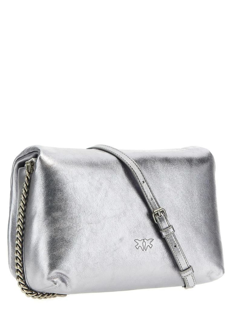 商品PINKO|Love Click Puff Classic Crossbody Bags Silver,价格¥2313,第2张图片详细描述