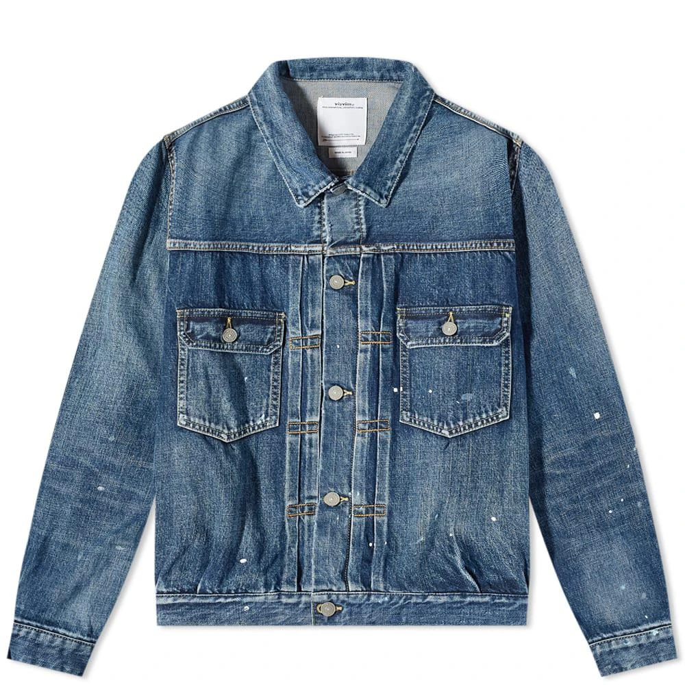 商品VisVim|Visvim SS101 Damaged Denim Jacket,价格¥5542,第1张图片