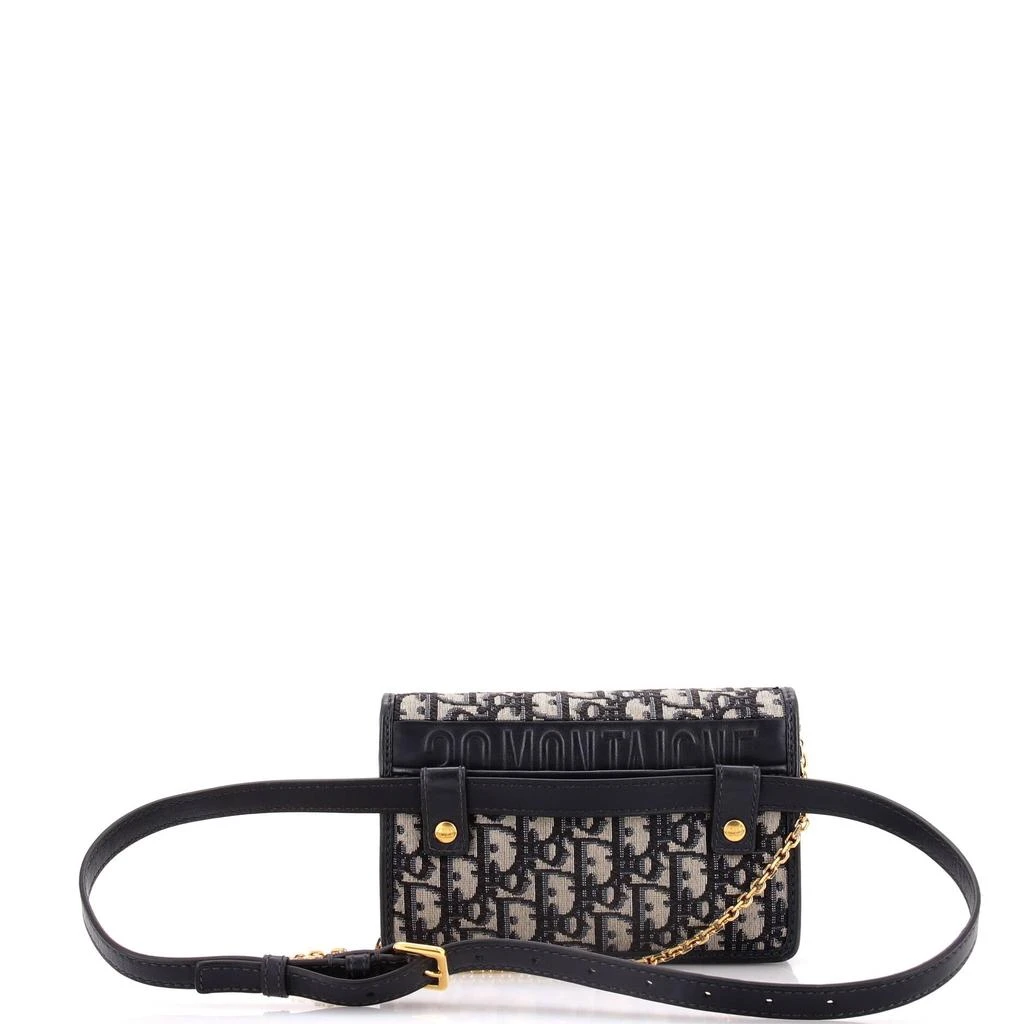商品[二手商品] Dior|30 Montaigne 2-in-1 Pouch Oblique Canvas,价格¥13679,第2张图片详细描述