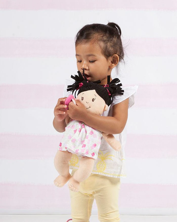 商品Manhattan Toy|Stella Brunette Soft First Baby Doll - Ages 1+,价格¥324,第3张图片详细描述
