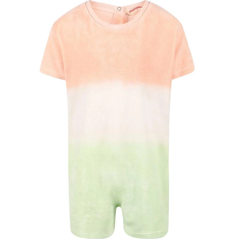 商品Munster|Tie dye terry jumpsuit in pastel colors,价格¥537,第1张图片