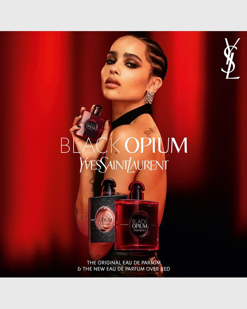 商品Yves Saint Laurent|Black Opium Eau De Parfum Over Red, 3 oz.,价格¥1125,第4张图片详细描述