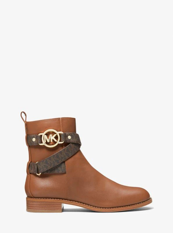 商品Michael Kors|Rory Leather and Logo Ankle Boot,价格¥557,第2张图片详细描述