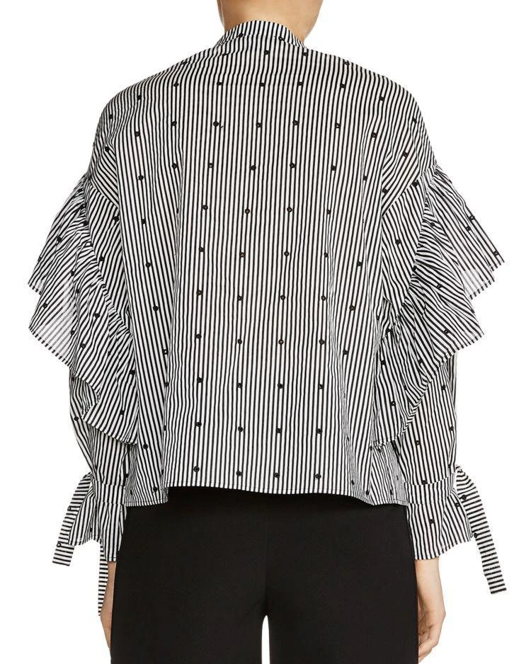 商品Maje|Lossi Stripe Top,价格¥1203,第2张图片详细描述