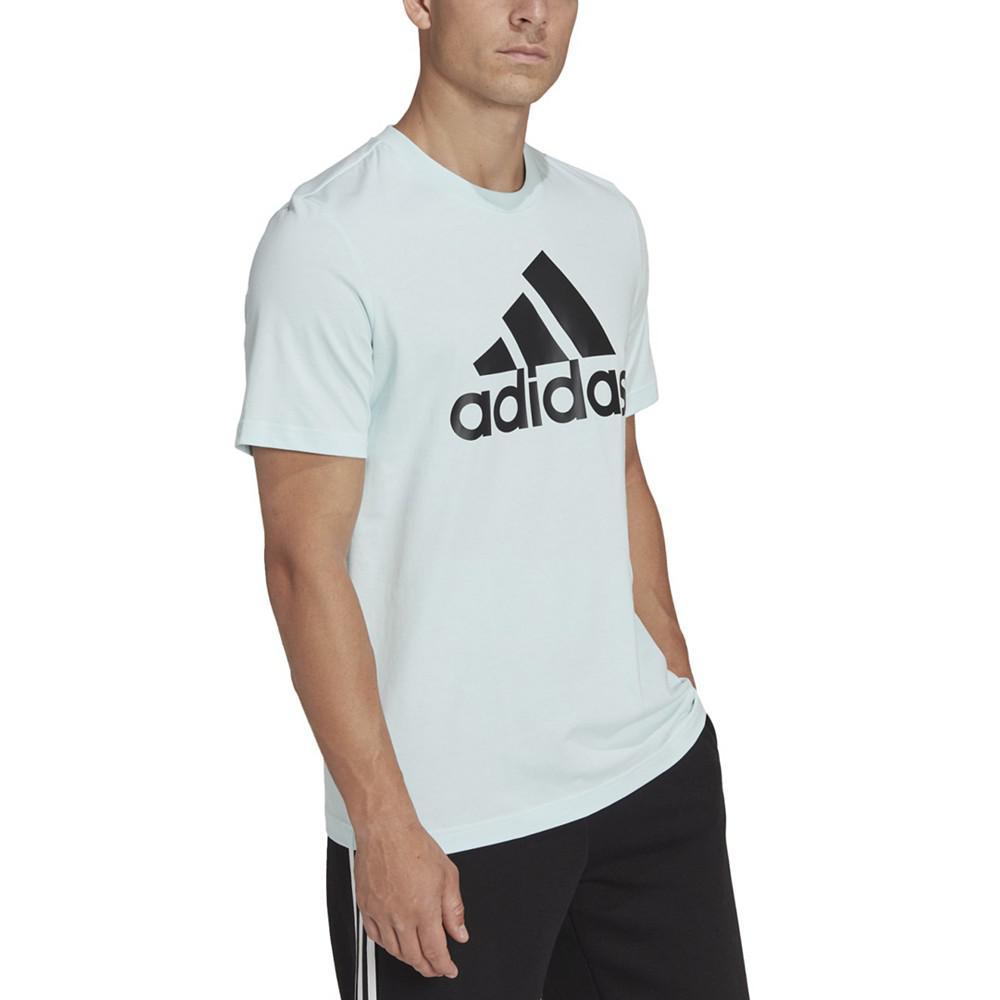 商品Adidas|Men's Essentials Crewneck Big Logo T-Shirt,价格¥147,第5张图片详细描述
