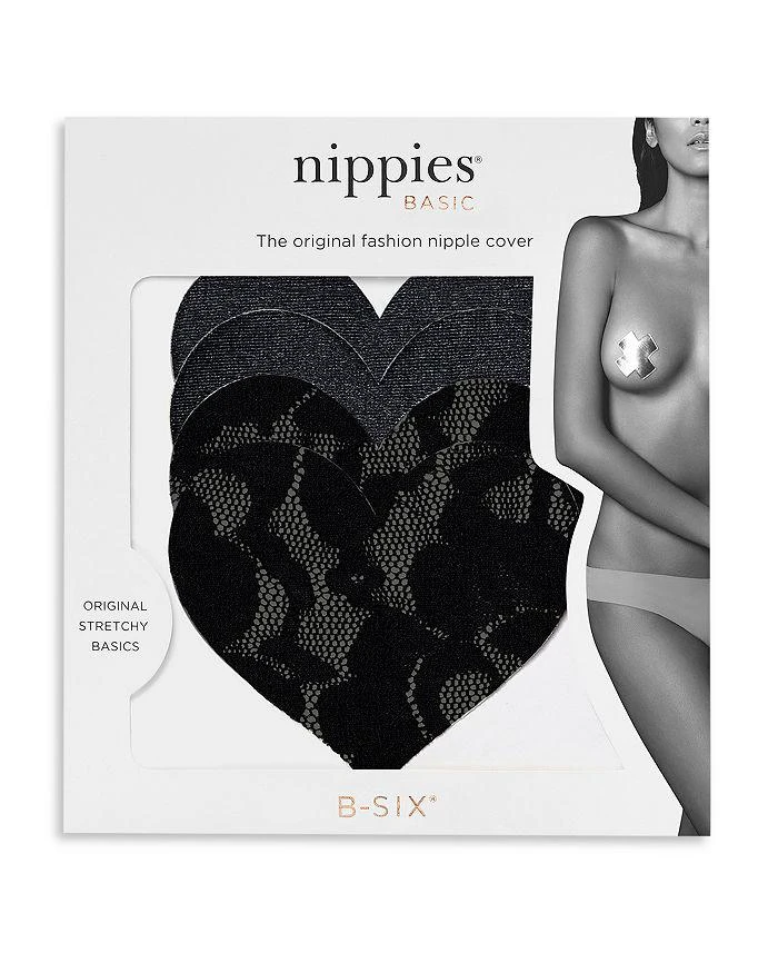 商品Bristols Six|Bristols Six Nippies Basics Heart Pasties,价格¥93,第3张图片详细描述