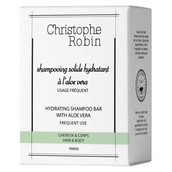 商品Christophe Robin|Christophe Robin Hydrating Shampoo Bar with Aloe Vera,价格¥134,第1张图片