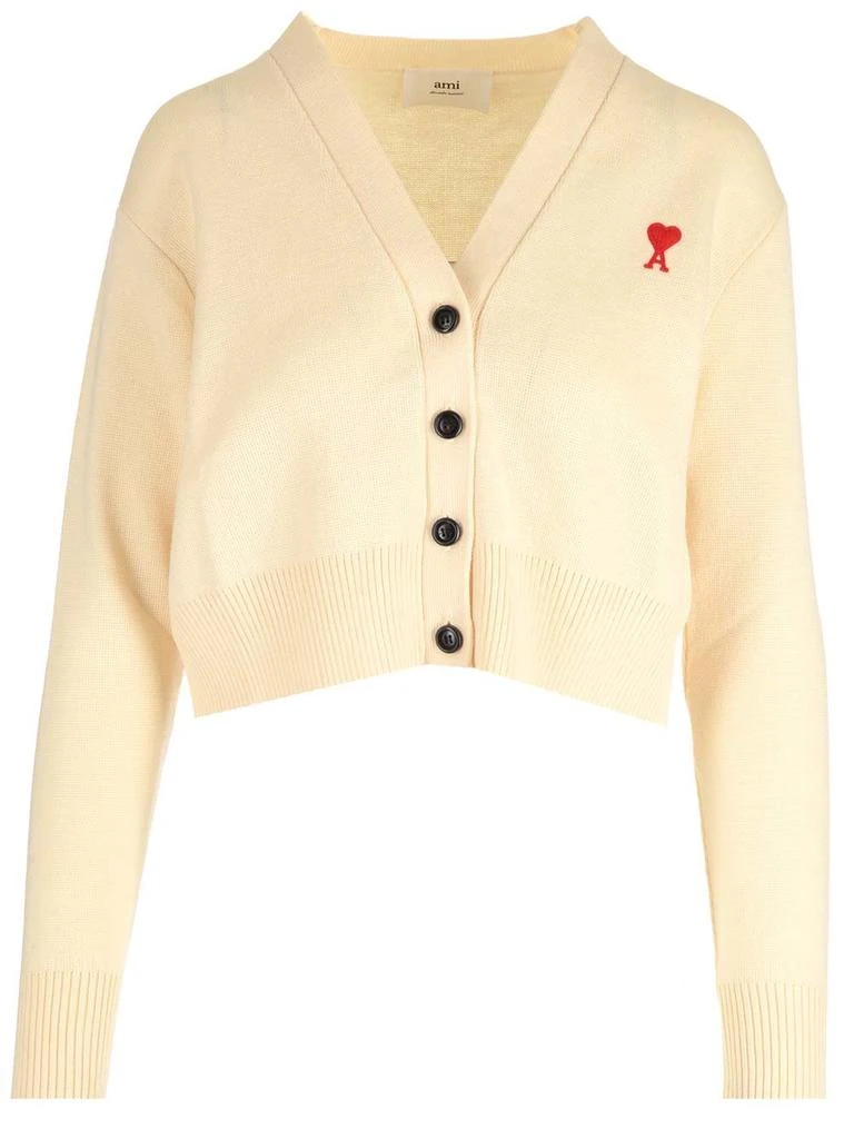 商品AMI|AMI Ami de Coeur Buttoned Knit Cardigan,价格¥2498,第1张图片