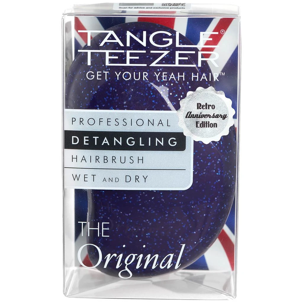 商品Tangle Teezer|Tangle Teezer The Original Detangling Hairbrush - Purple Glitter,价格¥118,第3张图片详细描述