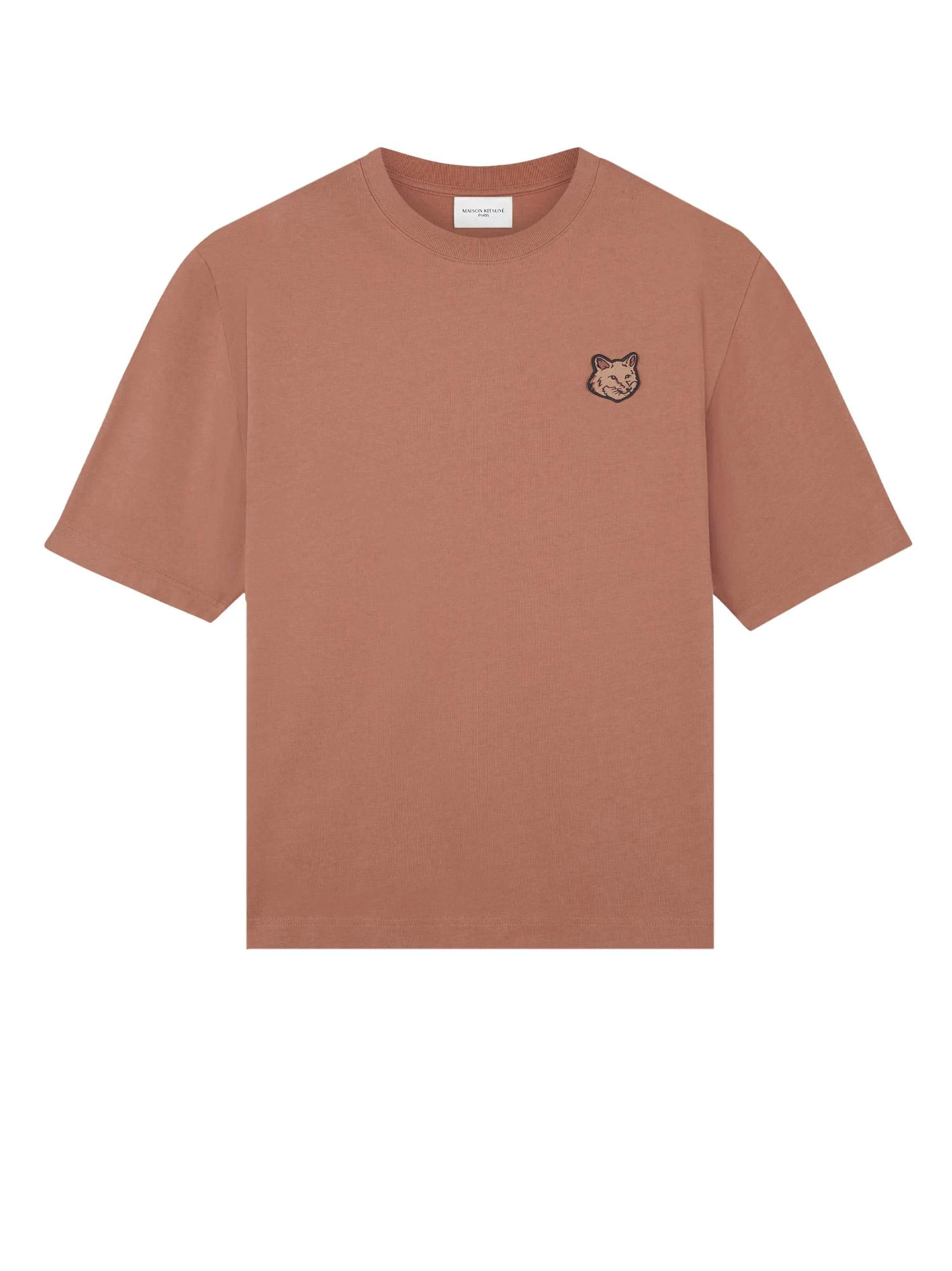 商品【商品预售7天】 Maison Kitsune|Maison Kitsune 男士T恤 LM00107KJ01190112 棕色,价格¥1083,第1张图片