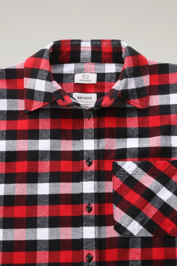 Traditional Buffalo Check Flannel Shirt商品第6张图片规格展示
