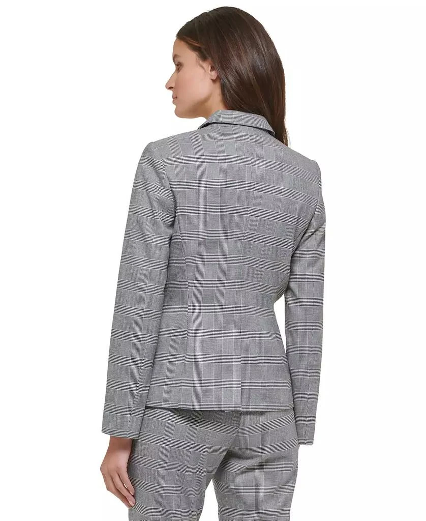 商品Tommy Hilfiger|Women's Glen Plaid Single-Button Blazer,价格¥1121,第2张图片详细描述