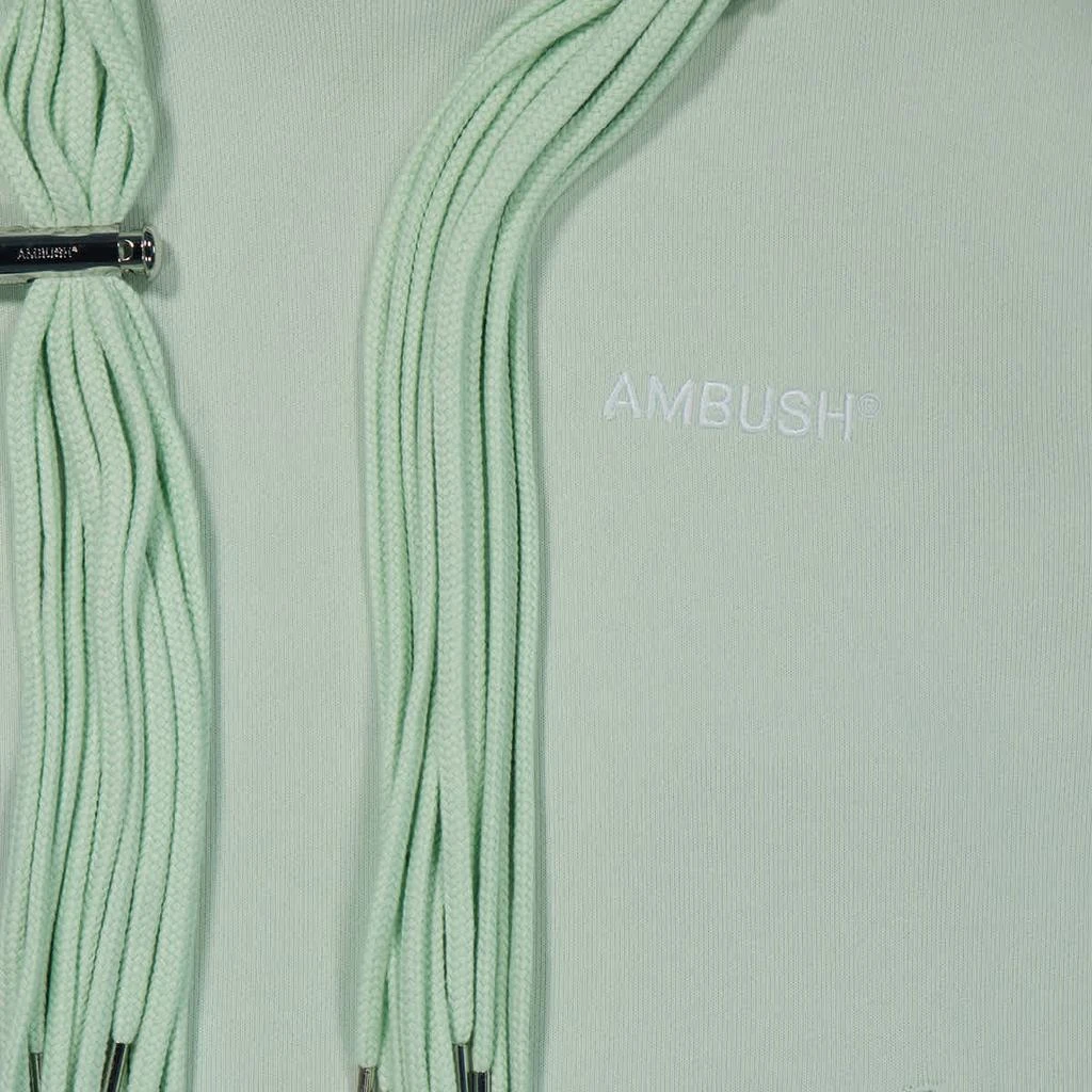 商品Ambush|Green Lily Multicord Logo Cotton Hoodie,价格¥1866,第3张图片详细描述