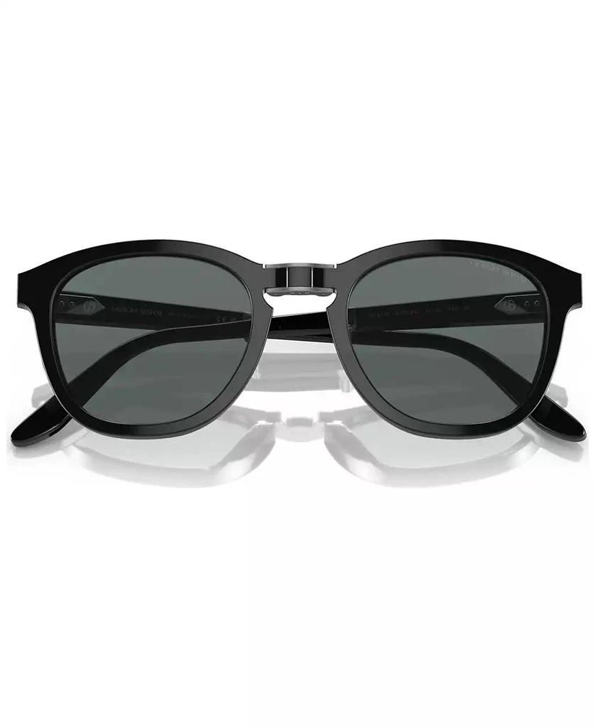 商品Giorgio Armani|Men's Polarized Sunglasses, AR817051,价格¥4170,第5张图片详细描述