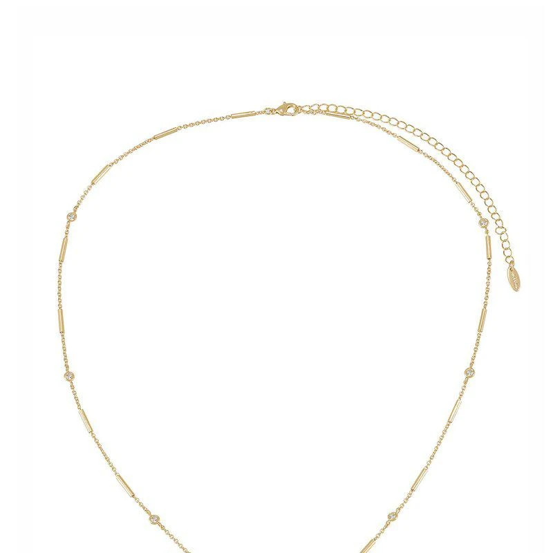 商品Ettika Jewelry|Apollo Mother Of Pearl 18k Gold Plated Pendant Necklace ONE SIZE ONLY,价格¥302,第2张图片详细描述
