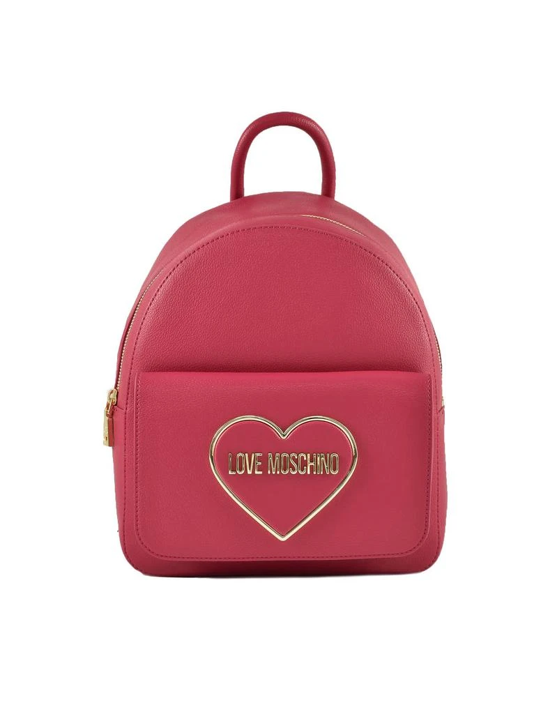 商品Love Moschino|Womens Strawberry Red Backpack,价格¥2084,第2张图片详细描述