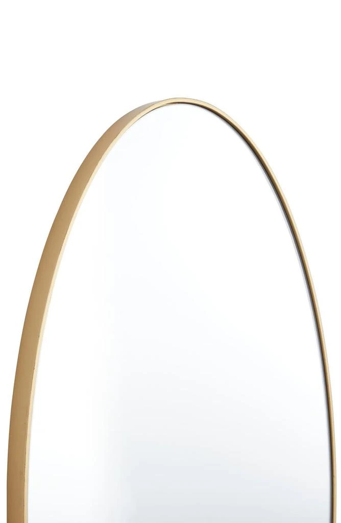 商品GINGER BIRCH STUDIO|Gold Wood Oval Wall Mirror,价格¥867,第3张图片详细描述