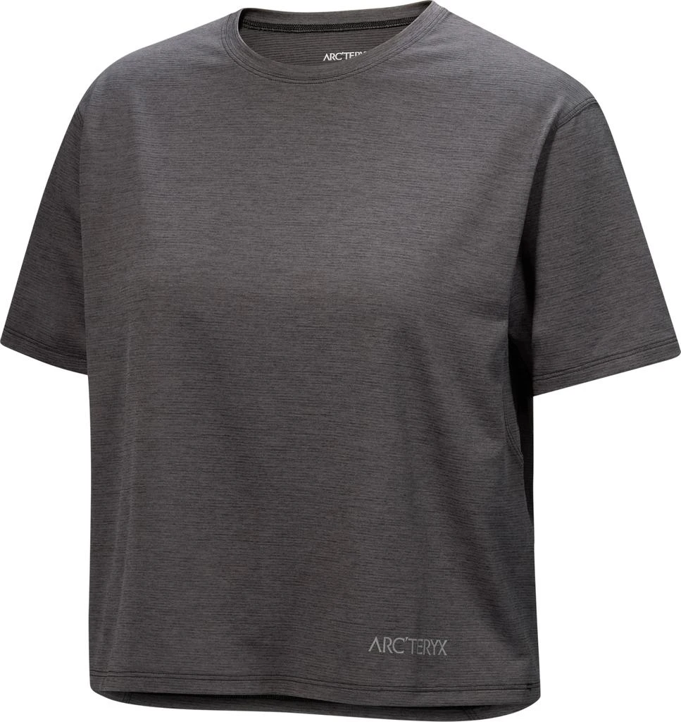 商品Arc'teryx|Arc'teryx Taema Crop Logo T-Shirt Women's | Light Comfortable Performance Top,价格¥583,第1张图片
