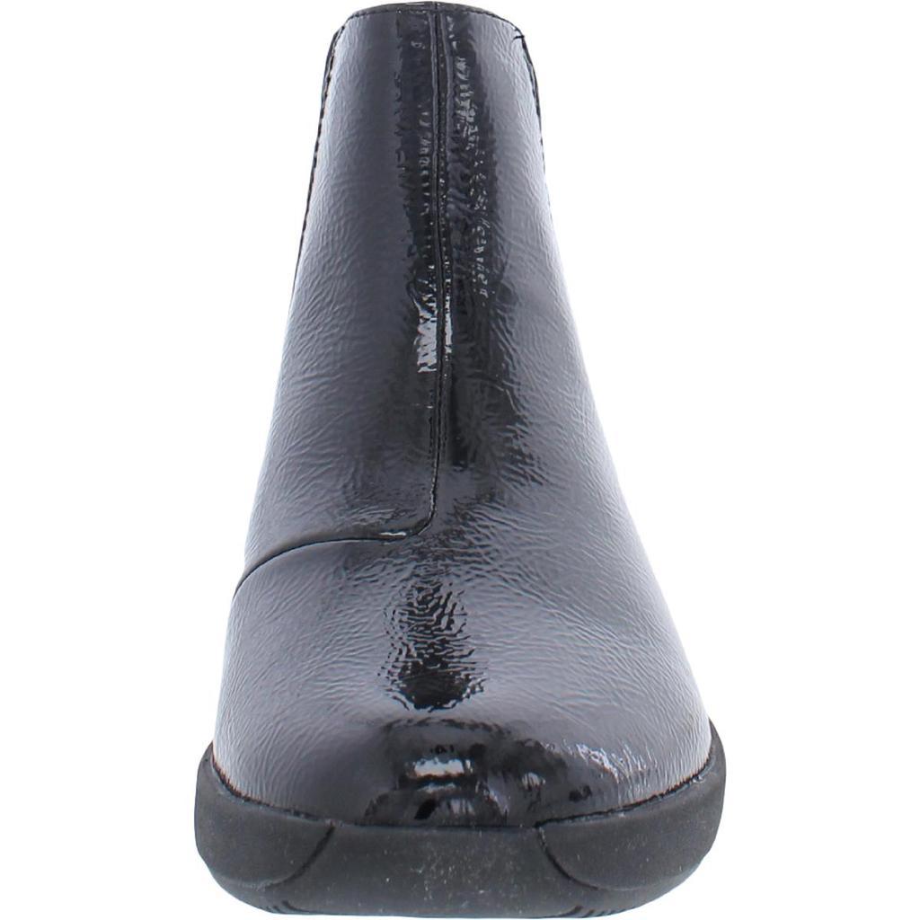 商品Clarks|Clarks Womens Tawni Mid Patent Leather Ankle Chelsea Boots,价格¥251,第5张图片详细描述