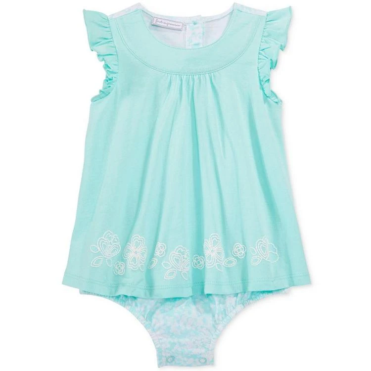 商品First Impressions|Floral Skirted Romper, Baby Girls (0-24 months), Only at Macy's,价格¥68,第2张图片详细描述