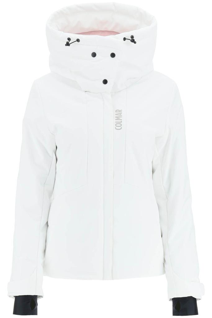 SKI JACKET WITH HOOD-COLLAR IN SUSTAINABLE FABRIC商品第1张图片规格展示